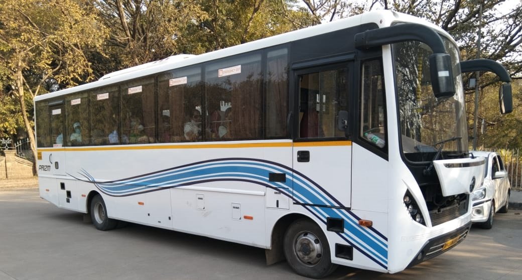 35 Seat Ac Non Ac Bus on Rent